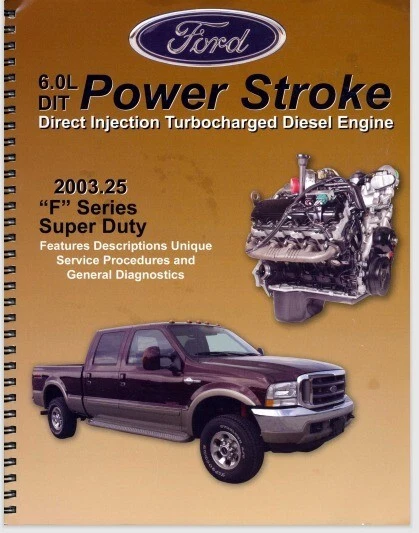 Ford 2003 6,0 L Power Stroke motor diésel manual 101 páginas diagramas de cableado Foto 1 de 4