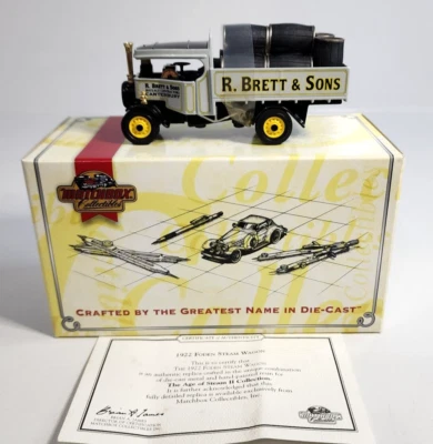 1:43 Matchbox 1922 Foden Steam Wagon #YAS12-M Diecast Metal - Image 1 of 4