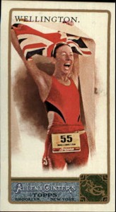 2011 Topps Allen and Ginter Mini A and G Back #234 Chrissie Wellington 