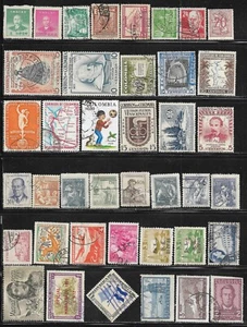 Pacchetto francobolli mondiali mix di 40 francobolli tutti diversi collezione mondiale usati - Foto 1 di 1