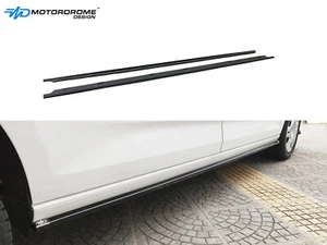 SIDE SKIRTS EXTENSIONS V.1 FOR FORD TRANSIT CONNECT L2 MK3 (2024-) ABS GLOSS - Picture 1 of 5