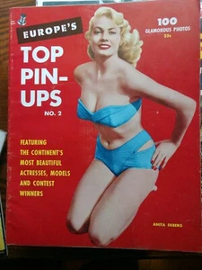 Europe's Top Pin-ups # 2 1955 Sophia Loren, Ursala Andreas, fine condition - Bild 1 von 12