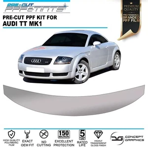 Bonnet Bra Scratch Stone Chip Guard Paint Protection PPF Film For Audi TT mk1 8N - Picture 1 of 4