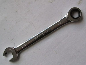 Craftsman Polished 5/8" Dual Ratcheting 12 Point Combination Wrench 1474 - Picture 1 of 3