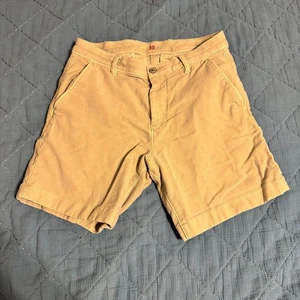 Pantalones Cortos Faherty Todo el Día Para Hombres 30 Tostados Golf Aire Libre Informales Preppy Elastizados Carga 7 pulgadas - Imagen 1 de 4