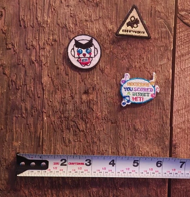 Transformers mixt and match Chibi Ratchet iron on patches lot 8 - Image 1 of 2