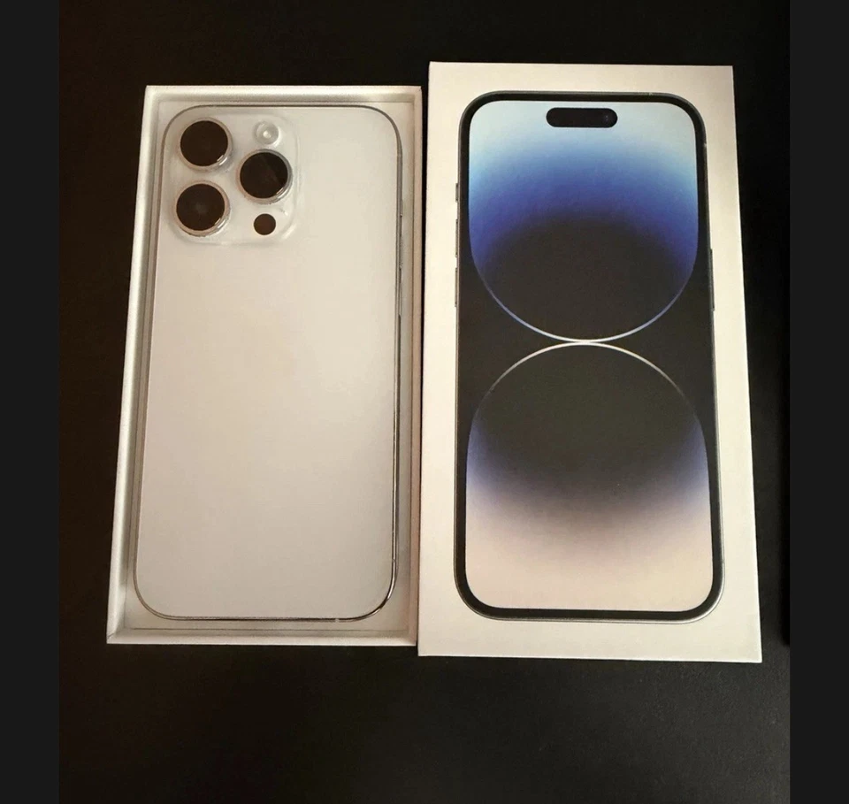 iPhone 14 Pro 128GB White, Unlocked, No Scratches or Cracks - Image 1 of 3