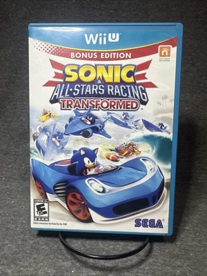 Sonic & All-Star Racing Transformed - Nintendo Wii U CIB - Image 1 of 4