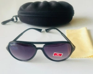 Occhiali da sole One montatura rossa rosa nera con lenti nere con protezione UV400 (M49)unisex - Foto 1 di 7