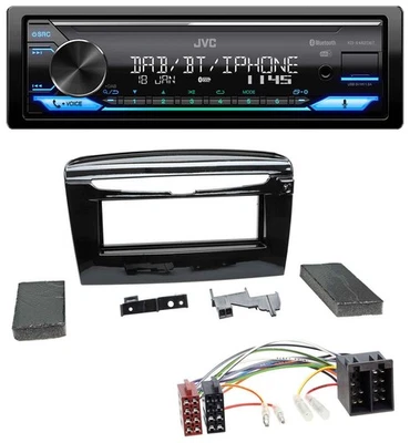 JVC Bluetooth DAB USB MP3 Autoradio für Lancia Y ab 12 schwarz glänzend - Bild 1 von 4