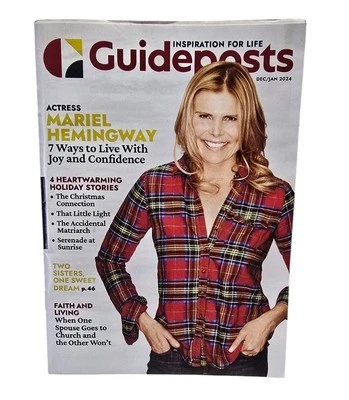 Guideposts Magazine Mariel Hemingway Dec 2024 Faith and Living Holiday Stories - Image 1 of 4