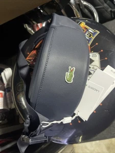 Lacoste Unisex LCST Belt Bag Black NH3317LV - Picture 1 of 4