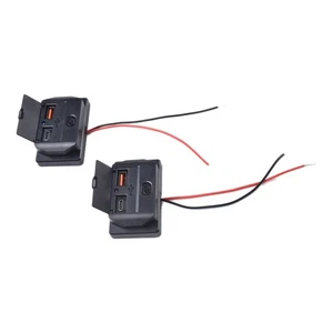 Prise Chargeur Rapide Design Élégant pour Voitures Bateaux Motos Double Ports - Photo 1 sur 24