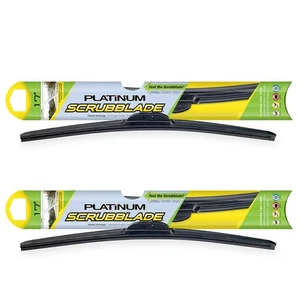 Scrubblade Platinum Wiper Blade Set For Studebaker Commander Jeep Wrangler - Picture 1 of 4