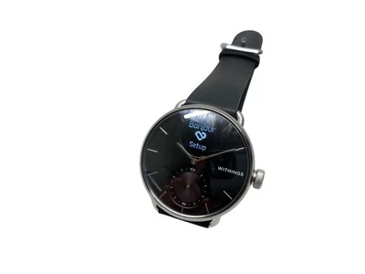 Montre connectée Withings ScanWatch noire ECG SPO2 B-WARE - Photo 1/4