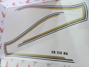 Honda CB 750 Four K6 Tankzierstreifen Zierstreifen Aufkleber Tank Dekor Stripe - Bild 1 von 1