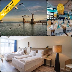 3 Tage Familienurlaub AQUA Hotel Konstanz Bodensee Gutschein Reise Wochenende - Picture 1 of 8