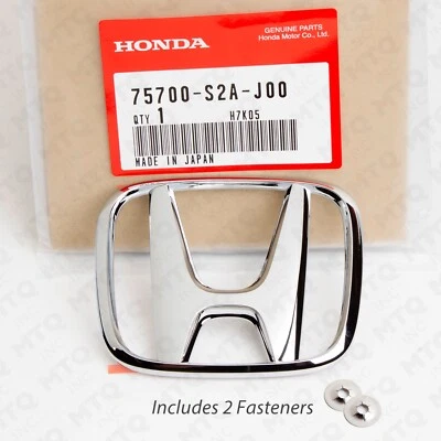 Emblema delantero genuino OEM (con sujetadores) 75700-S2A-J00 Honda S2000 (2002-09) Foto 1 de 2