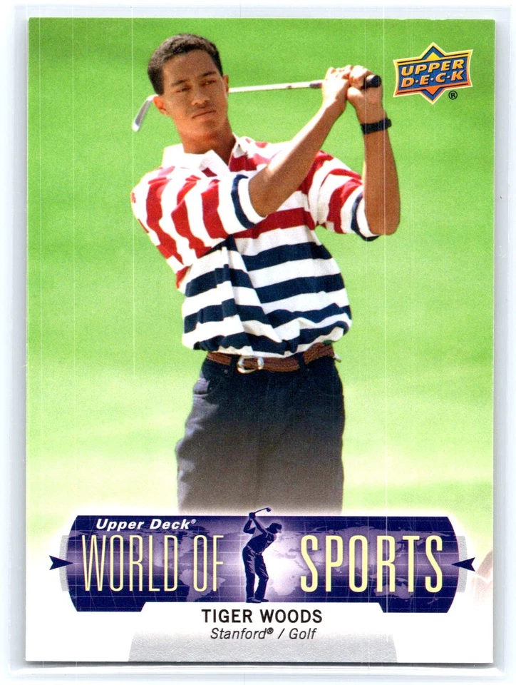 2011 Upper Deck World Of Sports #270 Tiger Woods Near mint or better - Image 1 of 2