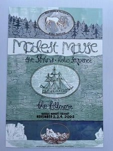 Modest Mouse Concert Poster San Francisco 2003 F-594 The Fillmore - Picture 1 of 1