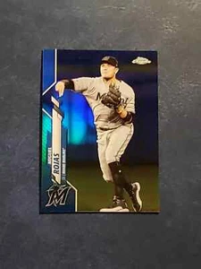 Miguel Rojas 2020 Topps Chrome #105 Blue Refractor 82/150 - Picture 1 of 1