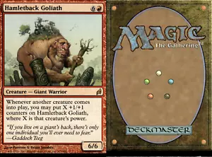Magic the Gathering -MTG- Hamletback Goliath LP - Picture 1 of 1