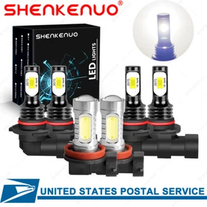 Kit de luces antiniebla delanteras para Honda Accord 2001 luces LED brillantes bombillas - Imagen 1 de 10