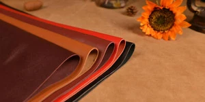 3oz Multicolor Lambskin Sheepskin Leather Pieces Customized Size for DIY Crafts - Picture 1 of 60