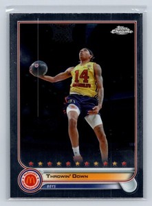 2022 Topps Chrome McDonalds All American TTHROWIN DOWN #1  **READ**