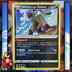 Pokémon : Farfurex de Hisui Radieux 123/196 - E&B Origine Perdue Ultra Rare NEUF - Imagen 1 de 3