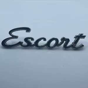 Ford Escort Car Emblem Vehicle Badge Ornament OEM Logo Vintage - Bild 1 von 8