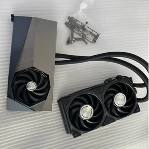 Pour MSI RTX4090 SUPRIM LIQUID Radiateur Refroidi à l'eau Dissipateur Thermique Ventilateur de Refroidissement/Mauvais PCB - Photo 1/8