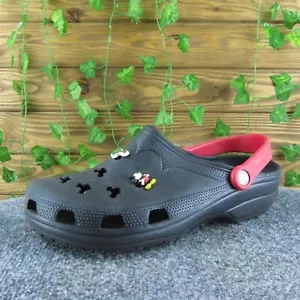 Crocs Mujer Disney Mickey Slingback Negro Sintético Talla 12-14M Poco Uso 2025 - Imagen 1 de 6