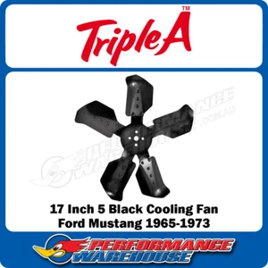 Ford Mustang Engine Cooling Fan with 5 Blades, 17 Inch, 1965-1973, 289 302 351 - Picture 1 of 2