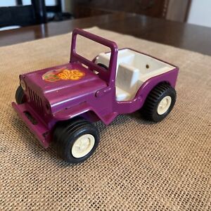 Tonka Toy Purple Jeep Wagoneer  Flower Vintage