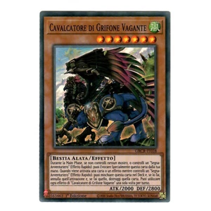 YU-GI-OH! GRCR-IT028 Cavalvatore Di Grifone Vagante Super Rara 1° Ed ita Konami - Picture 1 of 1