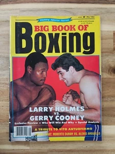 BIG BOOK OF BOXING MAGAZINE LARRY HOLMES BOXING HOFer-GERRY COONEY MAY 1982 - Picture 1 of 7