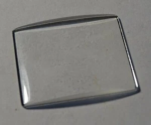 MINERAL RECTANGLE BOMBER GLASS FOR WATCH - Picture 1 of 3