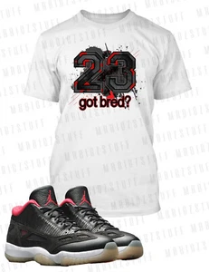 Sneaker 23 Tee Shirt to Match with J11 Bred Shoe Got Bred Tshirt Big Tall Small - Picture 1 of 2
