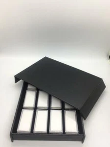 Gem Stone Diamond Display Storage Case Box Jewelry 12 Long Plastic Box With Lid - Picture 1 of 2