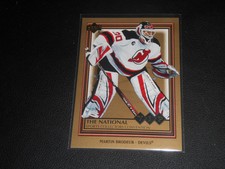 2005-06 Upper Deck The National VIP #NHL-4 MARTIN BRODEUR card! DEVILS!