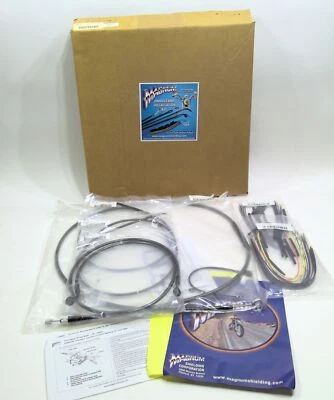 Kit de instalación de manillar Magnum Black Pearl Designer de 14" a 16" 2007-13 XL Foto 1 de 4