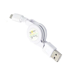 Retractable Micro USB A to USB 2.0 B Male Cable Sync Data Charger for Android 84 - Afbeelding 1 van 10
