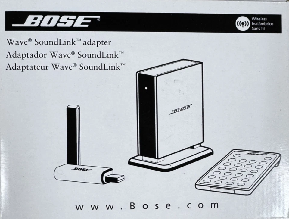 BOSE WAVE SOUNDLINK ADAPTER - NEW IN BOX - Image 1 of 4