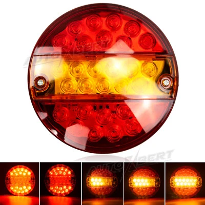 5.5" Tail Rear Light LED Dynamic Turn Indicator Van Truck Trailer ATV Universal  - Image 1 of 4