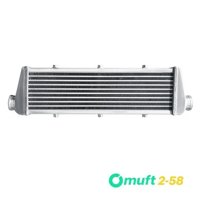 27" x 8" x2.7" Universal Intercooler Aluminum 2.2" Turbo Front Mount Tube & Fin Foto 1 de 4