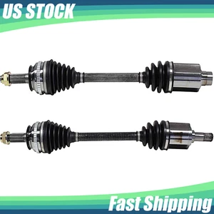2x CV Axle CV joint Shaft Front for Honda Prelude Base Coupe 2.2L I4 97-2001 - Picture 1 of 10