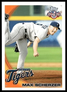 2010 Topps Opening Day #97 Max Scherzer Detroit Tigers - Picture 1 of 2