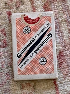 Reklame Kartenspiel , Continental , 30er/40er Jahre - Bild 1 von 3