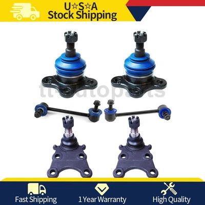 Kit de 6 piezas de enlace de barra estabilizadora inferior superior delantera Mevotech para 1998 1999 2000 Isuzu Amigo Foto 1 de 4